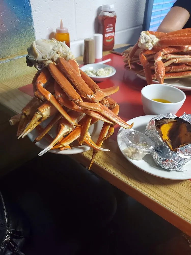 Boiled Crab Legs